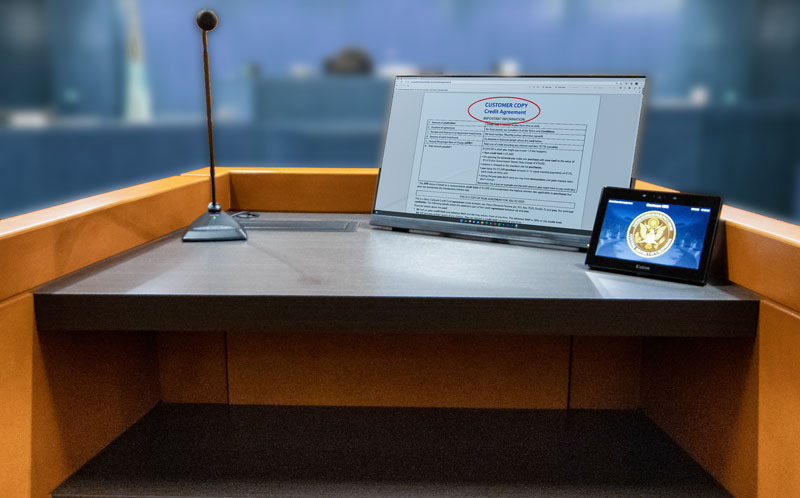 Courtroom Equipment